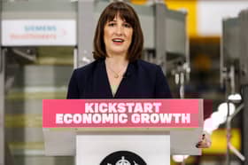Chancellor Rachel Reeves gives a speech on economic growth at Siemens Healthineers, in Eynsham, Oxford