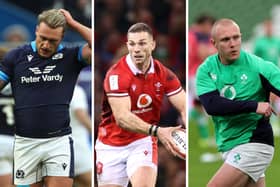 Three of the Six Nations' all-time top try scorers.