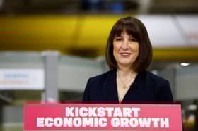 Chancellor Rachel Reeves' speech about economic growth saw an attempted change of tone from the doom and gloom of recent months (Picture: Peter Cziborra/WPA pool)