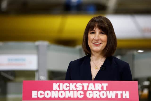Chancellor Rachel Reeves' speech about economic growth saw an attempted change of tone from the doom and gloom of recent months (Picture: Peter Cziborra/WPA pool)