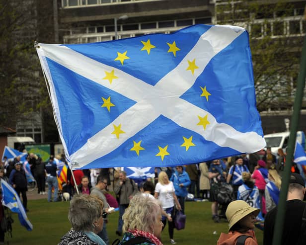 Voting for independence is the best way to ensure Scotland returns to the European Union (Picture: Andy Buchanan)
