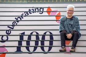 Writer Val McDermid at the launch of the National Library of Scotland's centenary year celebrations, where she spoke passionately about the power of libraries and books to open windows to the wider world. PIC: Jane Barlow/PA Wire.