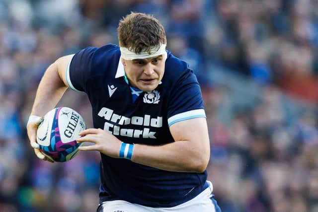 Scotland will miss Scott Cummings' presence after the lock picked up an arm injury.