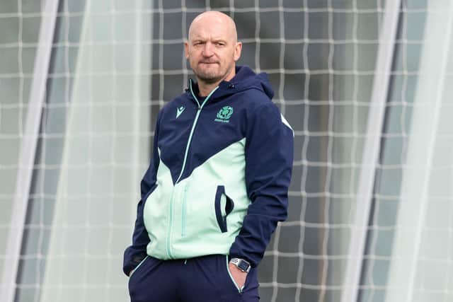 Scotland head coach Gregor Townsend.