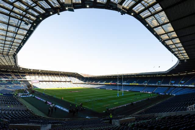 Murrayfield plays host to Scotland v Italy.