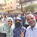 Zeinab Elsayed, pictured here at a protest