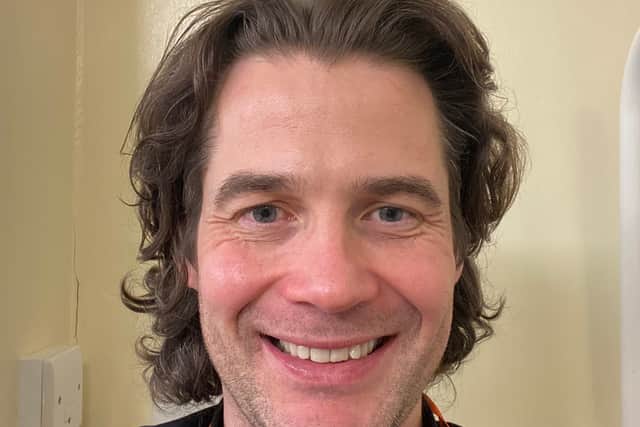Foster Douglas, 40, a high school teacher from Cambuslang who learned TM through a David Lynch partnership with Andy’s Man Club