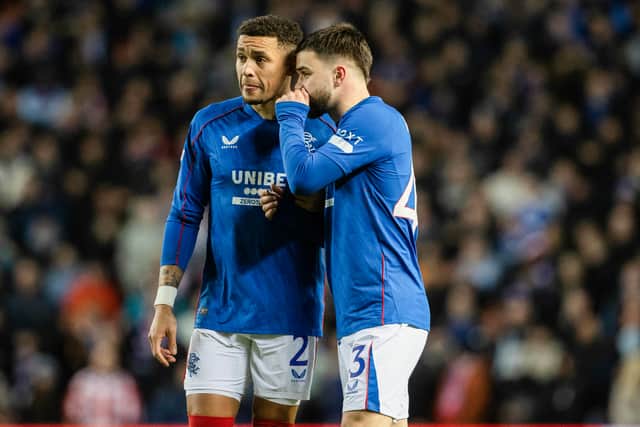 Nicolas Raskin has lavished praise of Rangers captain James Tavernier. Cr: SNS Group.
