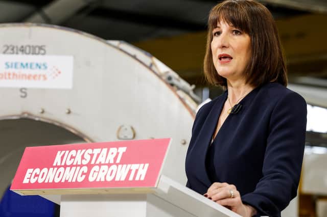 Chancellor Rachel Reeves hardly mentioned Scotland in her speech about boosting the economy (Picture: Peter Cziborra/WPA pool)