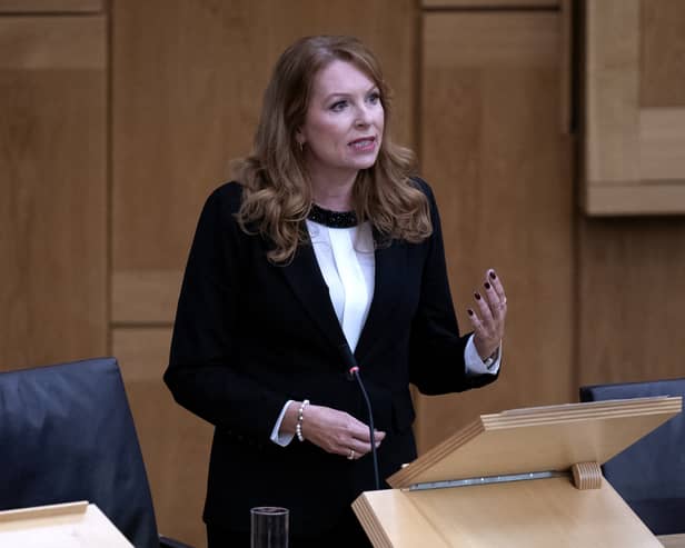 Ash Regan MSP asked an SNP minister 'are the children of Scotland safe?' in an urgent parliamentary question in the wake of the sentencing of a Glasgow paedophile gang (Picture: Jane Barlow)
