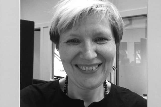 Playwright Sally Hobson