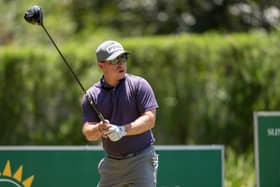 Craig Ross in action during the MyGolfLife Open hosted by Pecanwood Estate  at Pecanwood Golf & Country Club in Pretoria