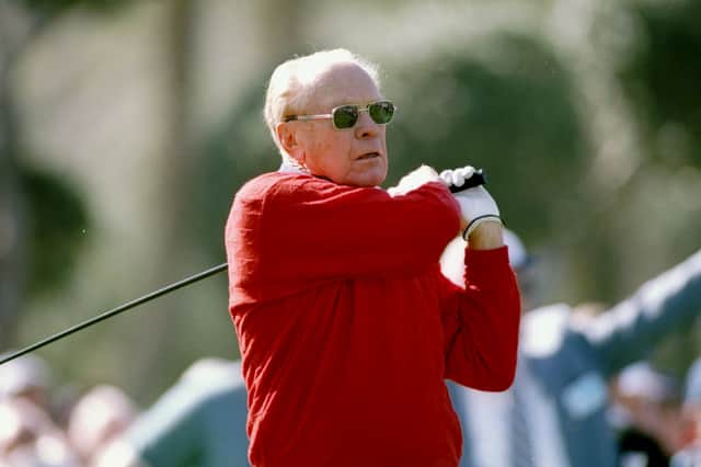 President Gerald Ford in action during the Bob Hope Chrysler Classic at Palm Desert, California, in 1995