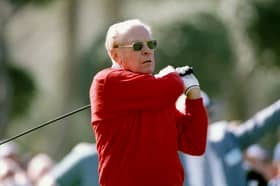 President Gerald Ford in action during the Bob Hope Chrysler Classic at Palm Desert, California, in 1995