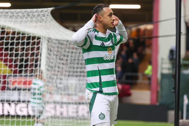 Adam Idah netted for Celtic in the first half.