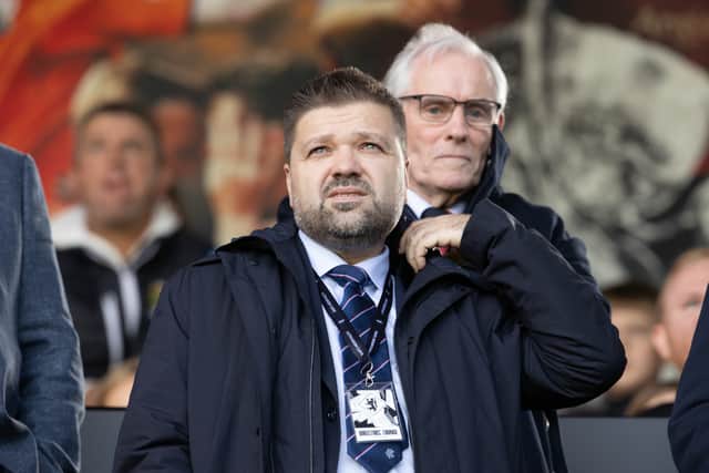 Rangers technical director Nils Koppen.