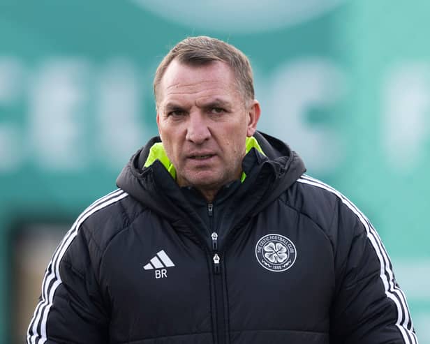 Celtic manager Brendan Rodgers.