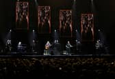 Michael McDonald, Patrick Simmons, Tom Johnston and John McFee of The Doobie Brothers.
