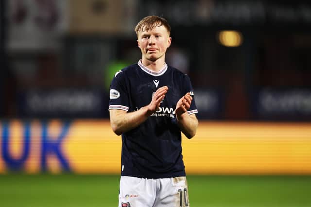 Lyall Cameron will leave Dundee to join Rangers in the summer.