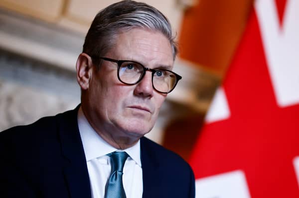 Keir Starmer is so desperate for a 'reset' with the EU that he gives the impression of being willing to concede to any EU demand (Picture: Benjamin Cremel/WPA pool)