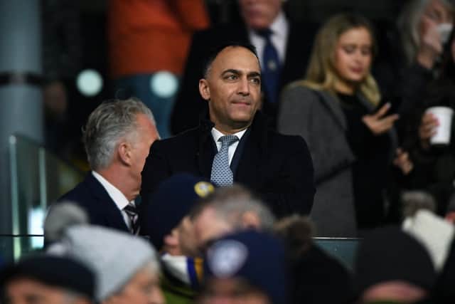 Leeds United chairman Paraag Marathe, who is also head of San Francisco 49ers investment arm, 49ers Enterprises.