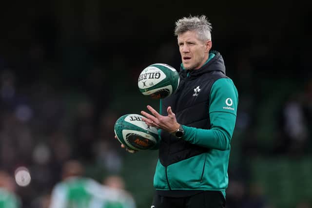 Simon Easterby is in interim charge of the Ireland team.