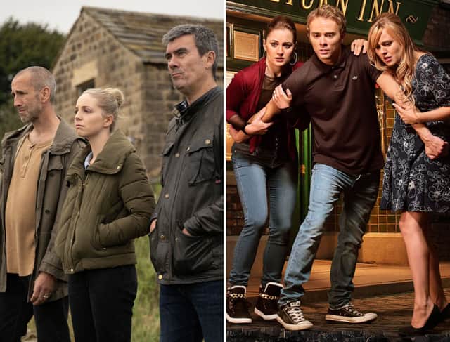 Emmerdale (L) and Coronation Street (R) have had their episodes cut from 2026
