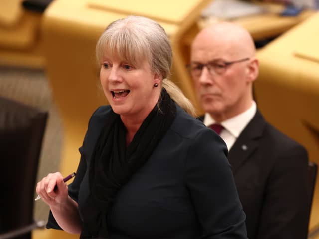 Local Government Secretary Shona Robison says the UK Government needs to send more money to cover the cost to the public sector of the increase to employers' national insurance contributions (Picture: Jeff J Mitchell)
