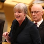 Local Government Secretary Shona Robison says the UK Government needs to send more money to cover the cost to the public sector of the increase to employers' national insurance contributions (Picture: Jeff J Mitchell)