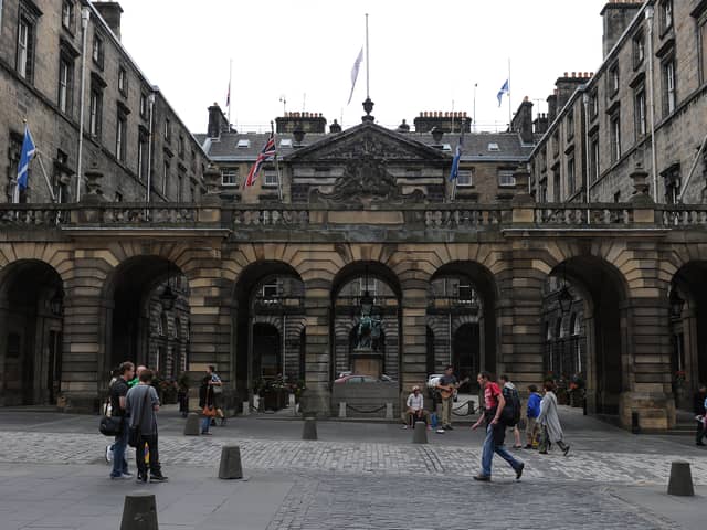 Edinburgh City Chambers on the city's Royal Mile