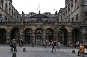 Edinburgh City Chambers on the city's Royal Mile