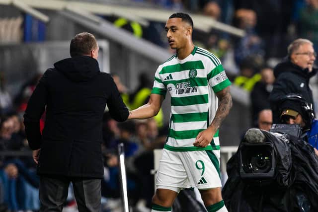 Adam Idah is Celtic's only recognised senior No 9 option.