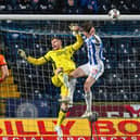 Dundee United were unhappy with the decision to allow Kilmarnock striker Marley Watkins' goal to stand following a challenge on goalkeeper Jack Walton.