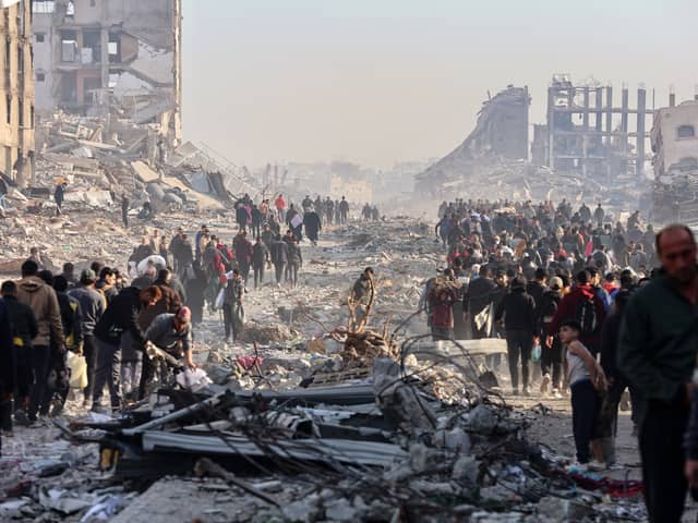 The people of Gaza are returning to rubble 