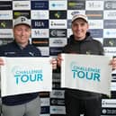 Graeme Robertson, left, and Sam Locke secured the two Challenge Tour cards up for grabs on last year’s Tartan Pro Tour