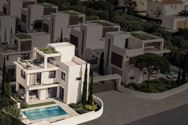 The villa is a new build for 2025 and has its own pool