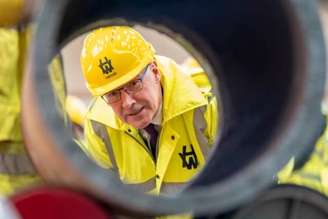 First Minister John Swinney