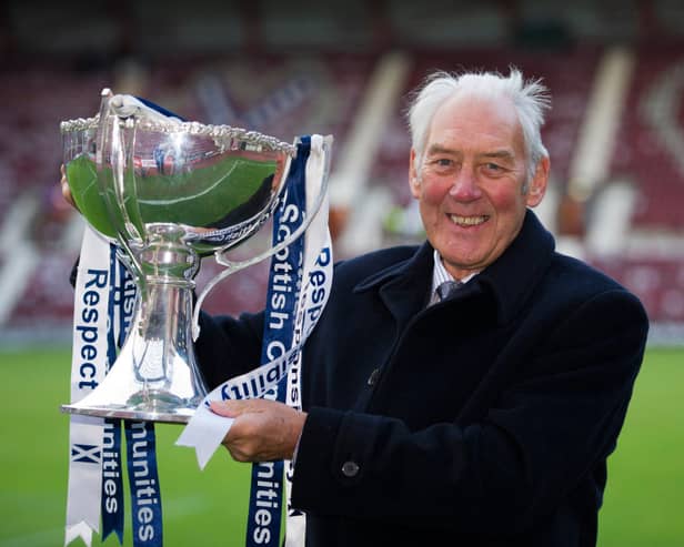 Gordon Marshall won the Scottish League Cup three times with Hearts, as well as two League titles.