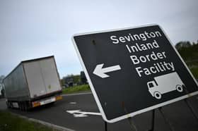 The obvious problem with an 'inland' border control facility is that it relies on lorries carrying imported meat actually turning up (Picture: Ben Stansall)