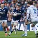 Scotland's Rory Sutherland on the attack during the Guinness Six Nations win over Italy on Saturday.