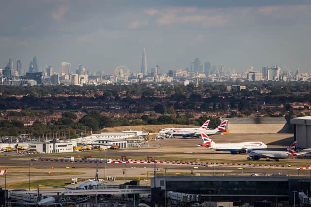 There has been talk in government about building a third runway at Heathrow Airport for decades (Picture:  Jack Taylor)