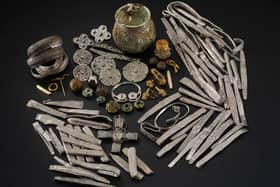 The Galloway Hoard. Picture: National Museums Scotland/PA Wire