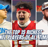 Here are the top 15 richest NFL players of all time in 2025. Cr: Getty Images.
