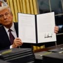 Among the executive orders signed by Donald Trump after become US President was one entitled, 'Keeping Men out of Women’s Sport' (Picture: Anna Moneymaker)