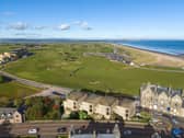 The three-storey house with views of Swilcan Bridge and the Old Course at St Andrews has not been built yet, allowing a buyer to customise its interiors