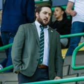Hibs director Ian Gordon in the stands at Easter Road. (Photo by Craig Foy / SNS Group)
