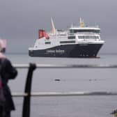 The Glen Sannox ferry is operating from Troon, rather than Ardrossan, because the harbour there has not yet been upgraded (Picture: Andrew Milligan)