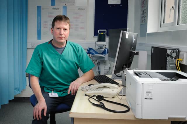 Dr Chris Williams said many GPs were enduring 'unsustainable' workloads. Picture: RCGP Scotland
