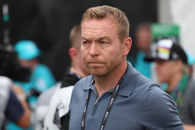 Sir Chris Hoy has been diagnosed with prostate cancer.