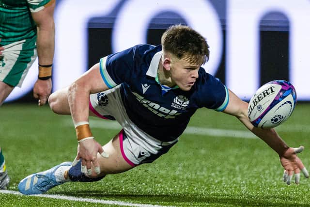 Hector Patterson scored two tries for Scotland in defeat.